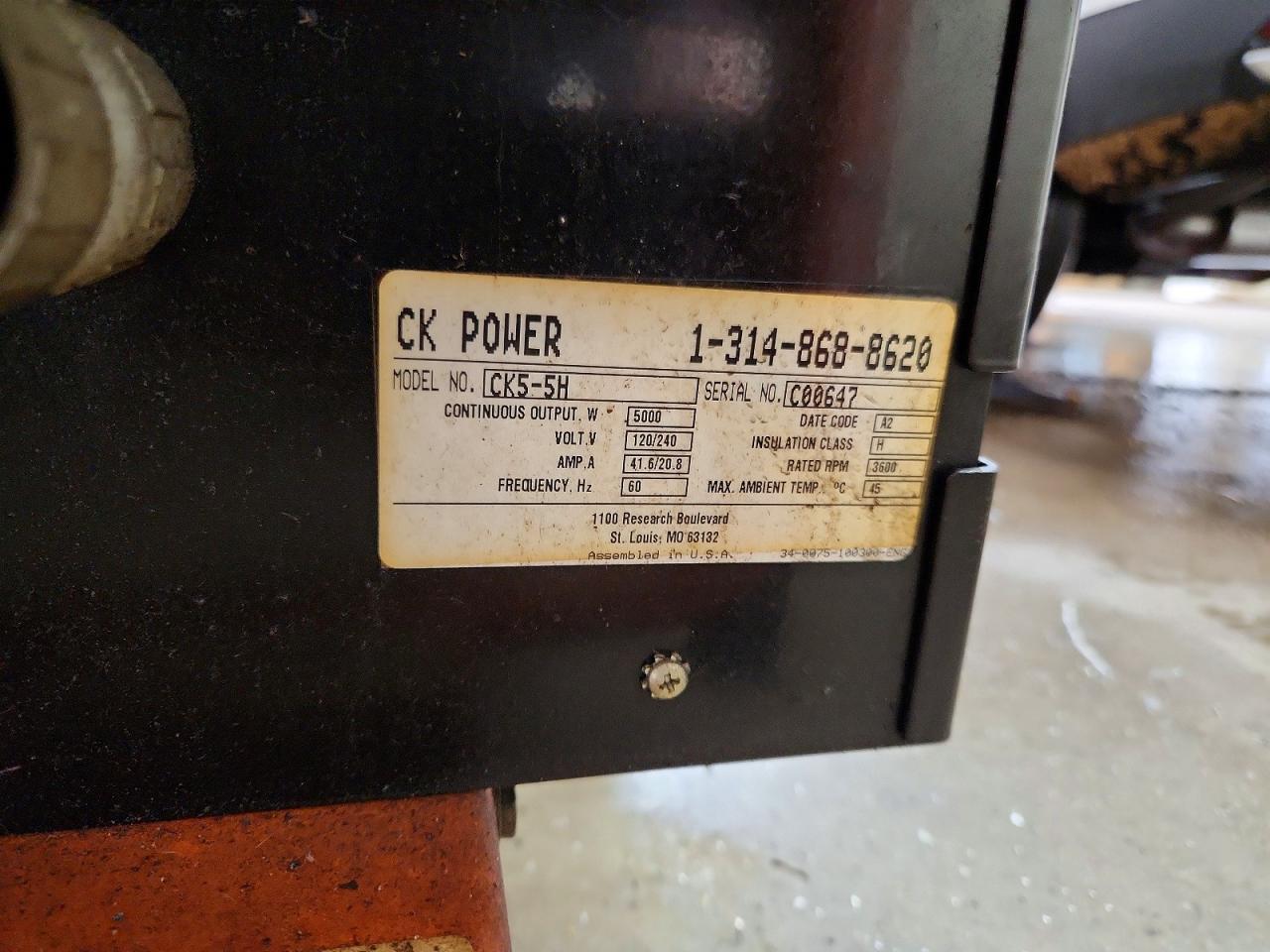 2016 Ck Power CK5-5H Generation