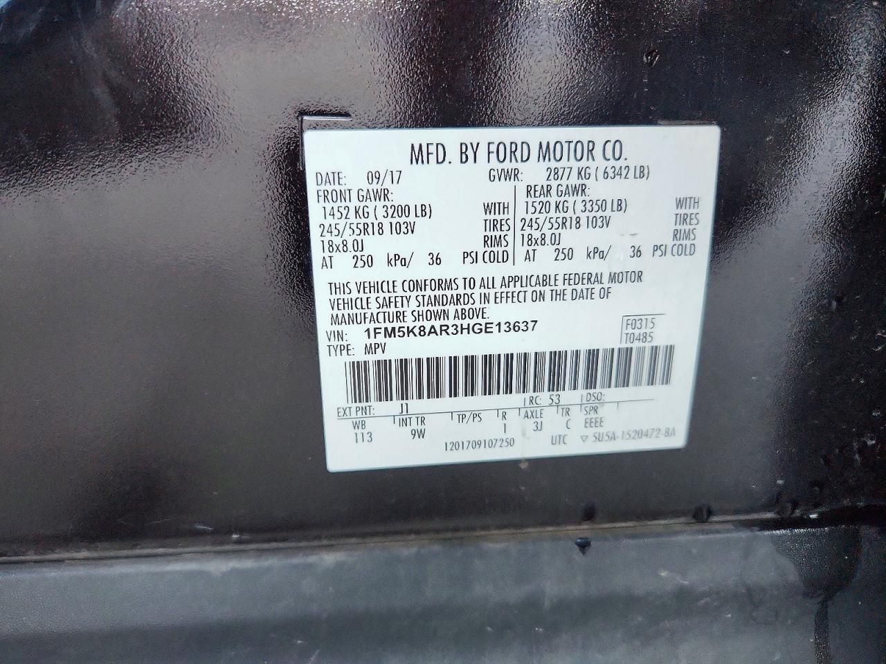 2017 Ford Explorer Police Interceptor