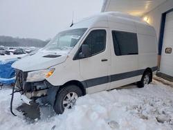 Salvage trucks for sale at Exeter, RI auction: 2019 Mercedes-Benz Sprinter C2500 Utility / Service Van