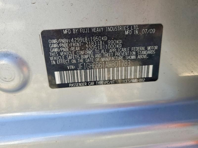 2010 Subaru Impreza 2.5i Premium