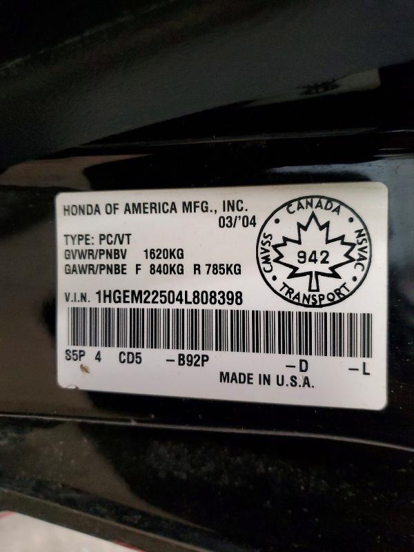 2004 Honda Civic lx