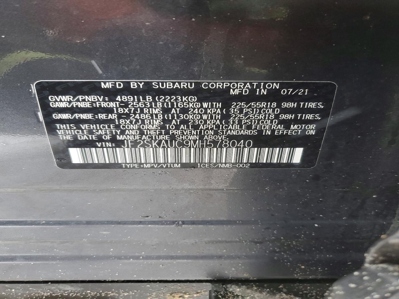 2021 Subaru Forester Limited