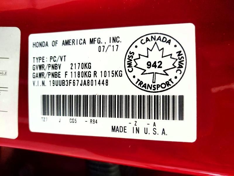 2018 Acura Tlx Tech+a