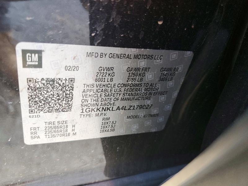 2020 GMC Acadia sle