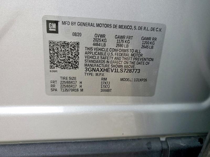 2020 Chevrolet Equinox ls