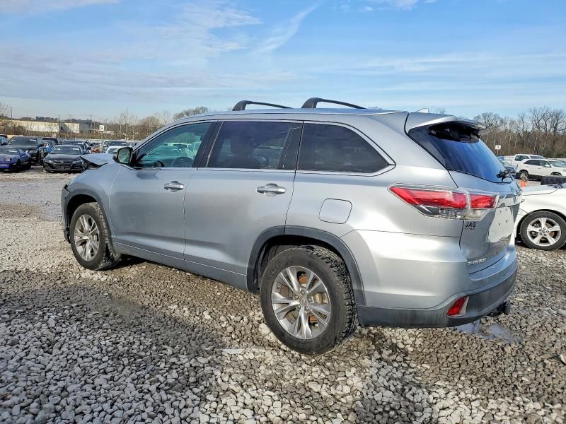 2015 Toyota Highlander xle