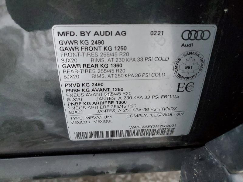 2021 Audi Q5 Technik