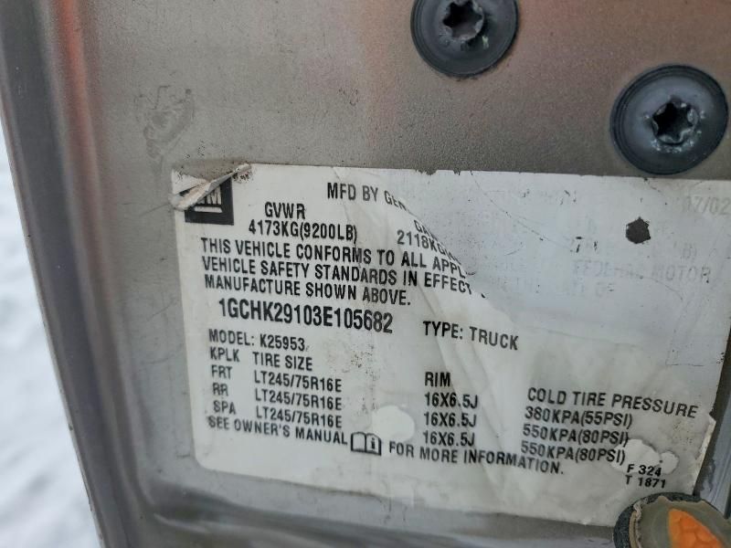 2003 Chevrolet Silverado K2500 Heavy Duty