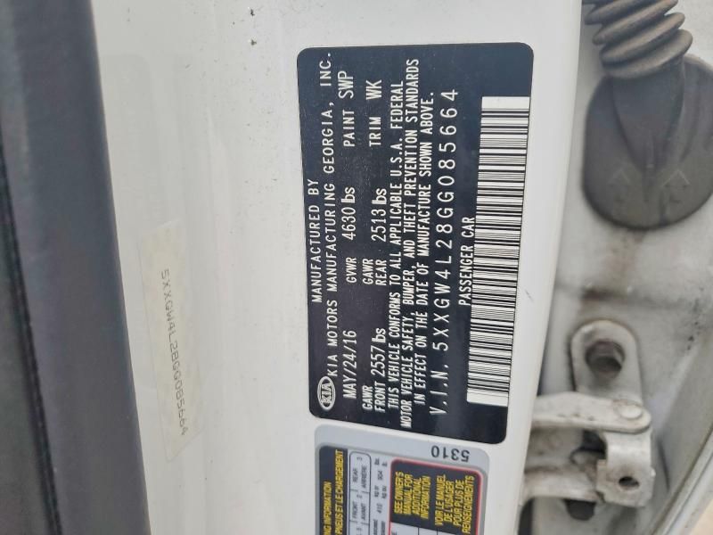 2016 KIA Optima sx Turbo