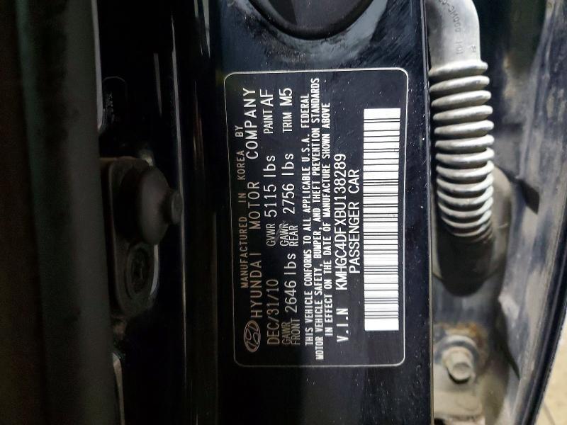 2011 Hyundai Genesis 4.6l