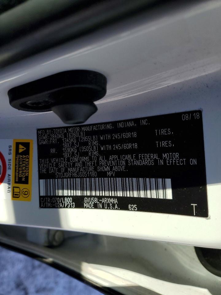 2018 Toyota Highlander Hybrid