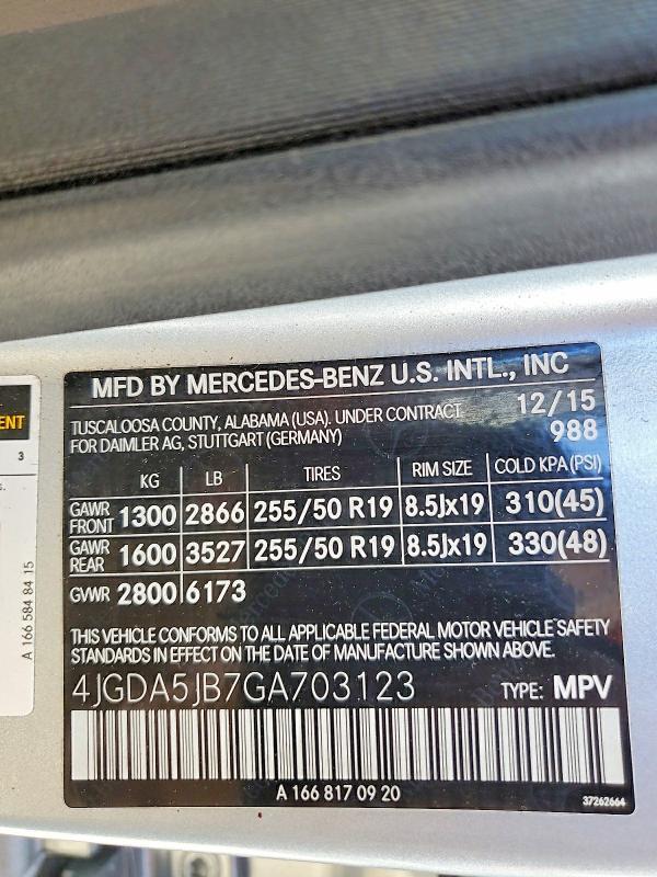2016 Mercedes-Benz Gle 350