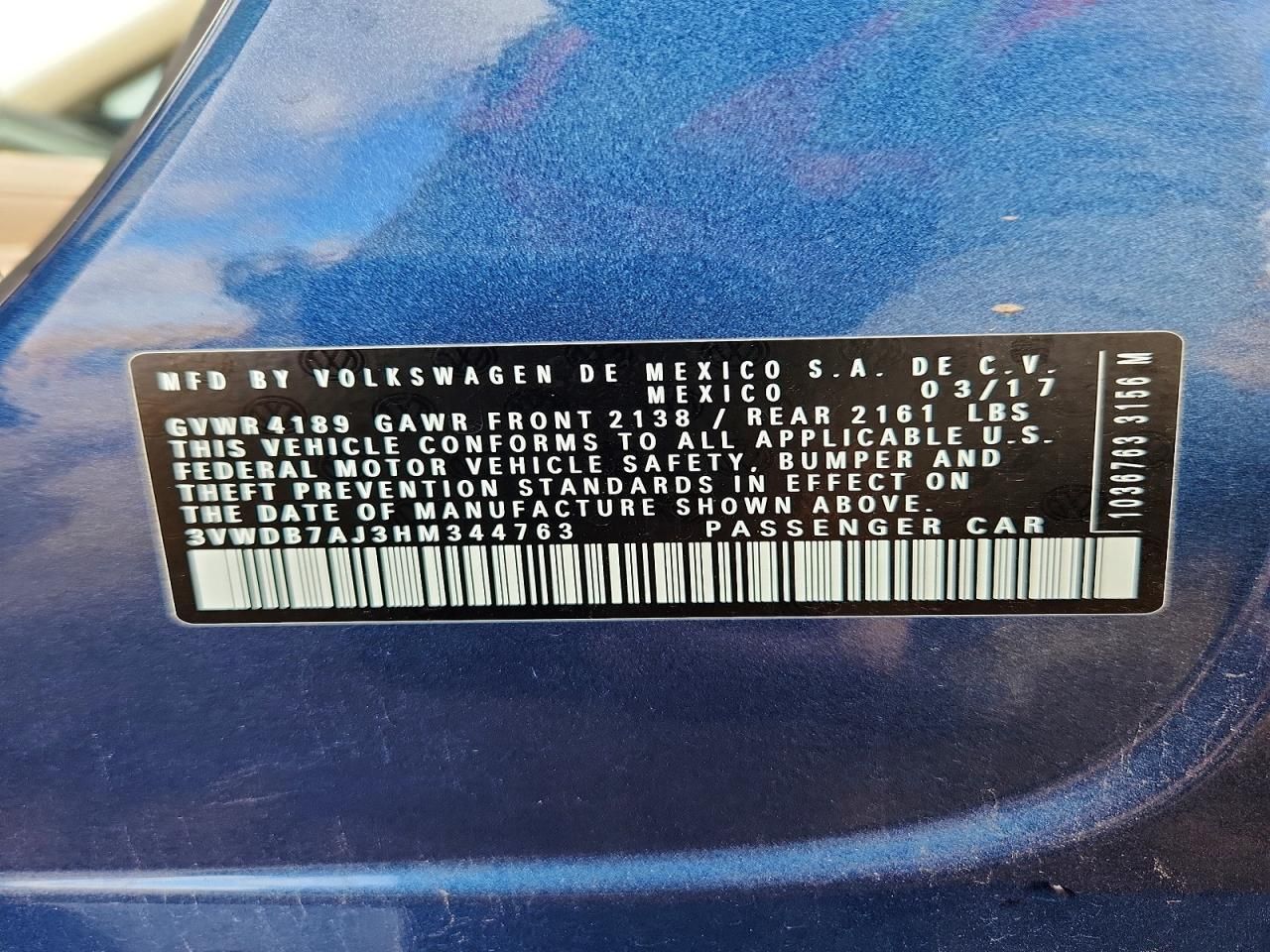 2017 Volkswagen Jetta se