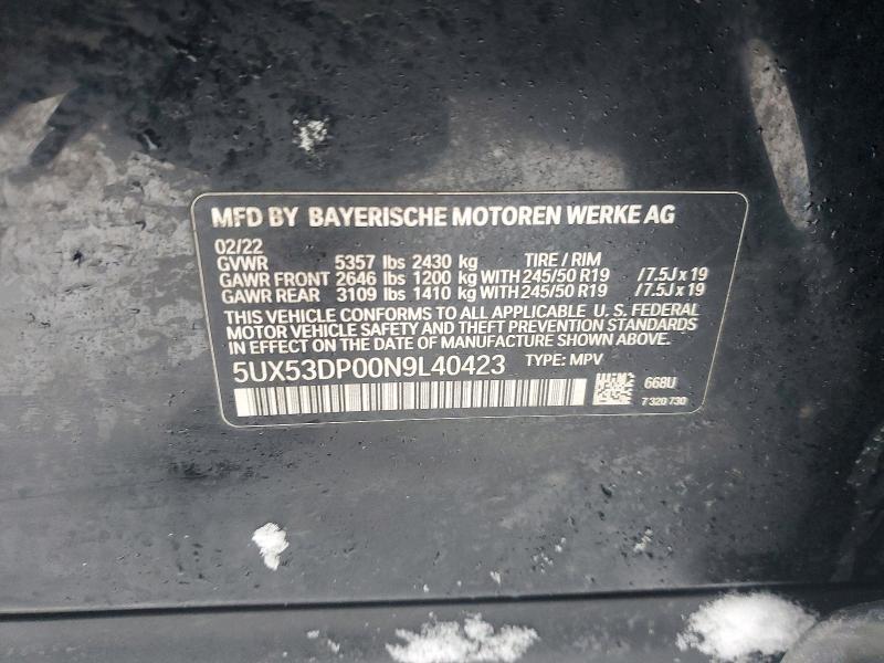 2022 BMW X3 Xdrive30i