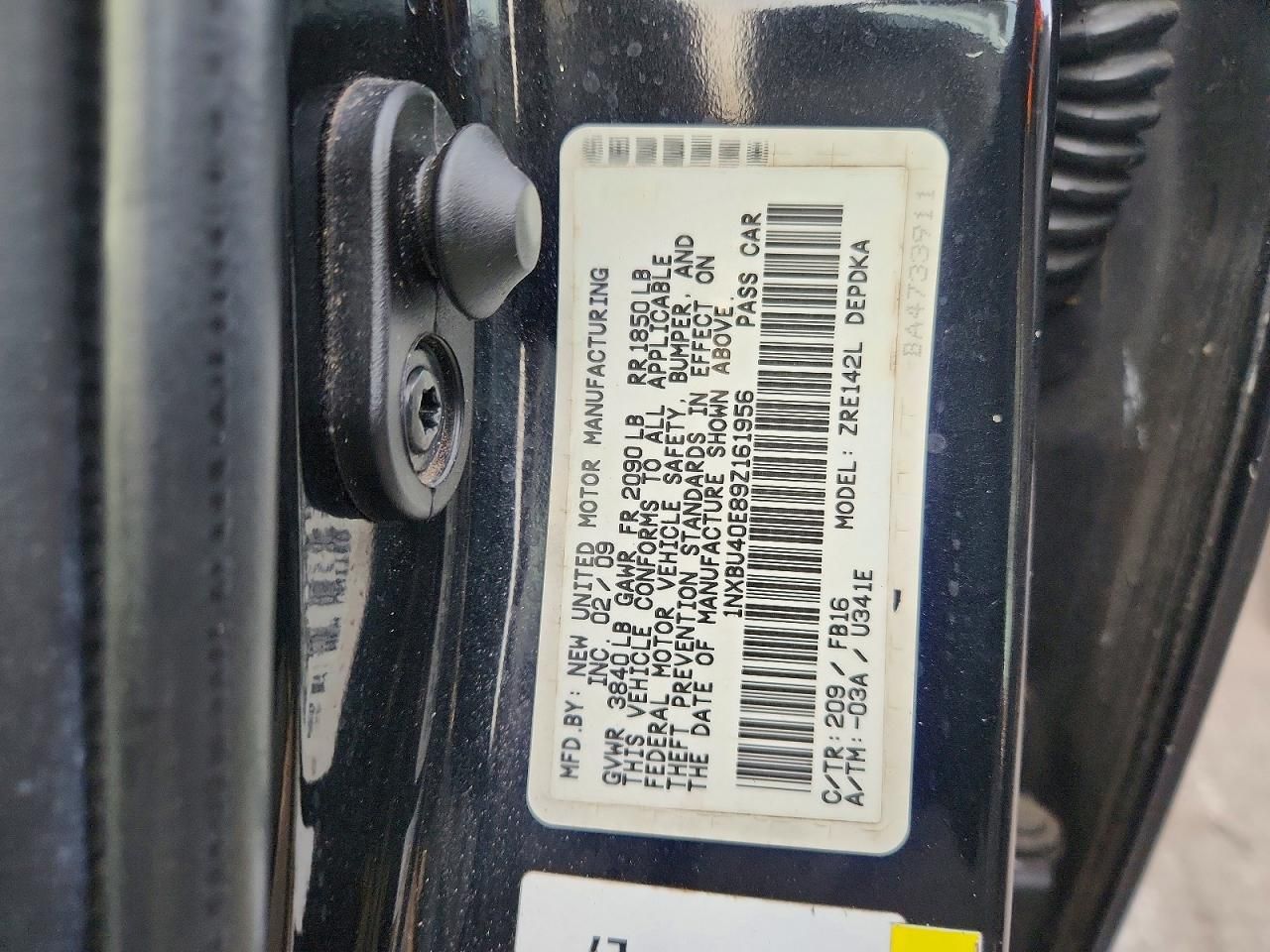 2009 Toyota Corolla Base