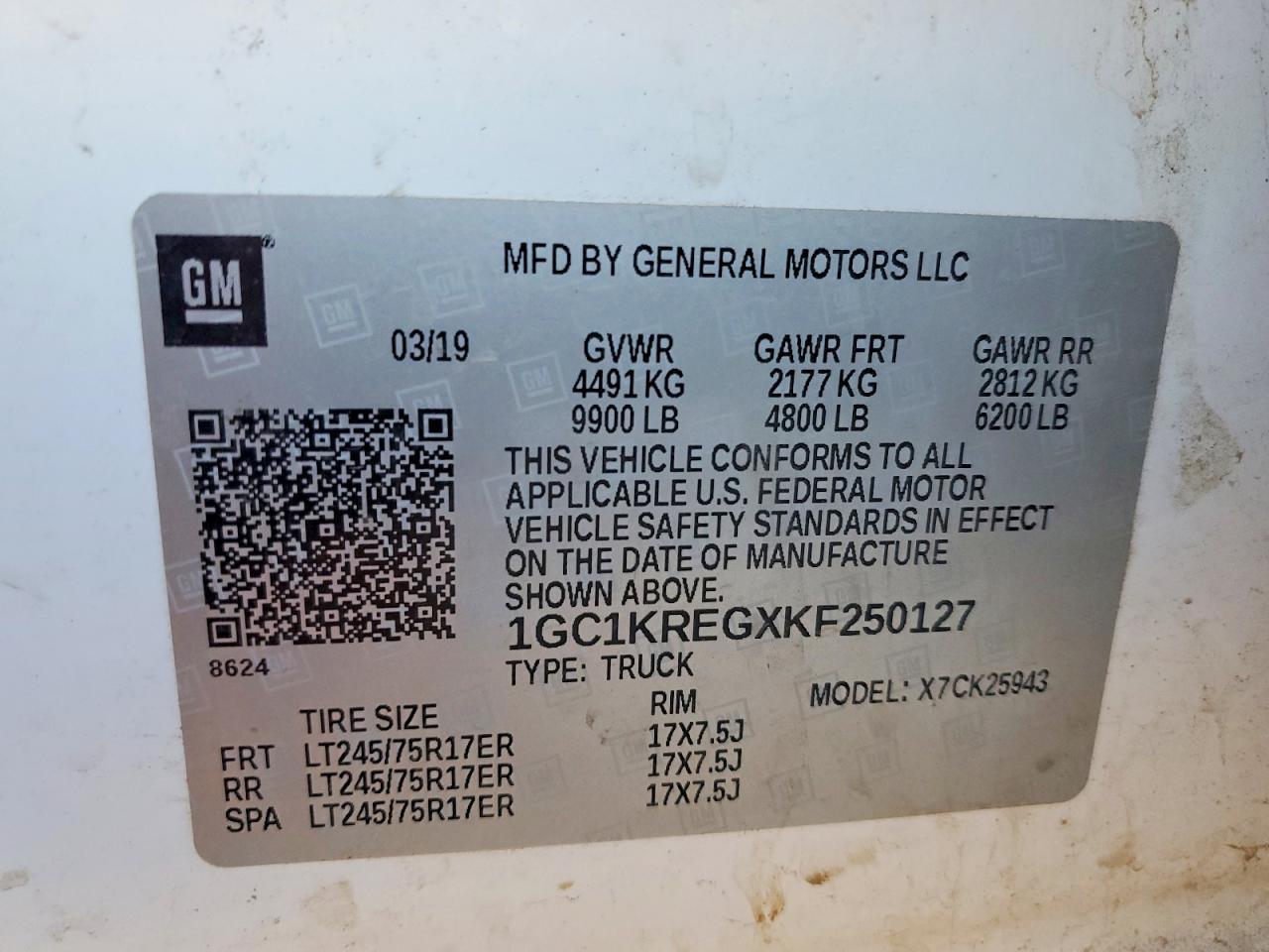 2019 Chevrolet Silverado K2500 Heavy Duty