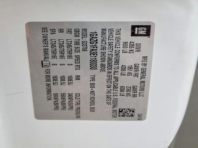 2014 Chevrolet Express G3500 LT