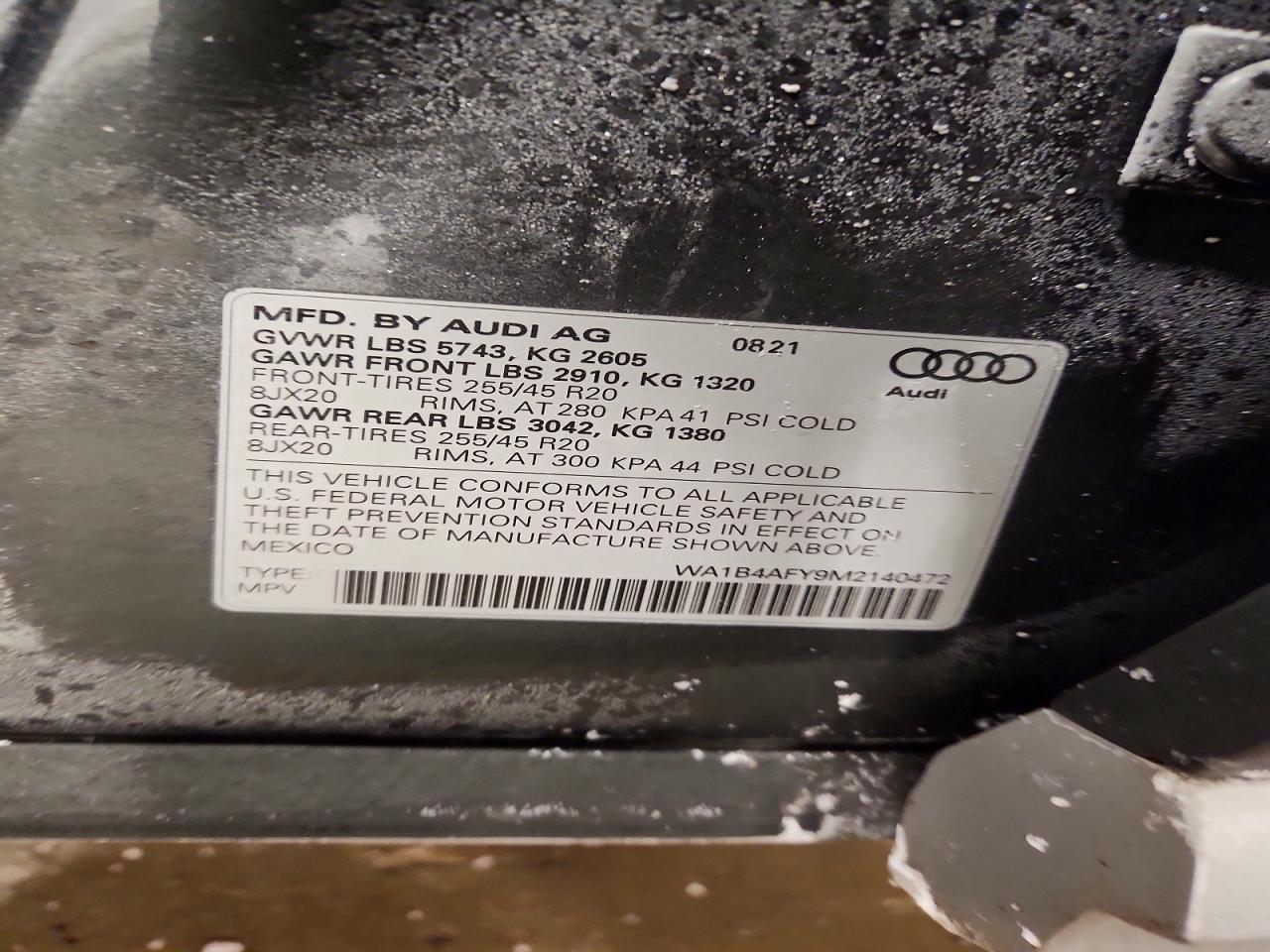 2021 Audi SQ5 Premium Plus