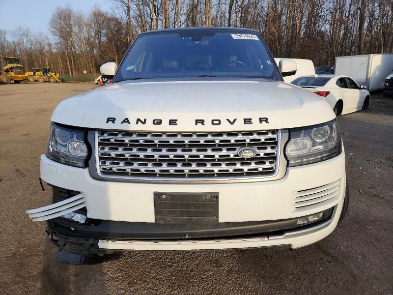 2016 Land Rover Range Rover Supercharged