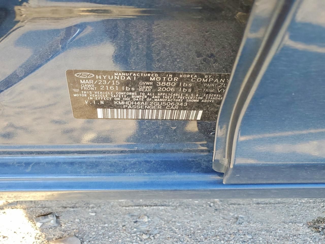 2016 Hyundai Elantra se