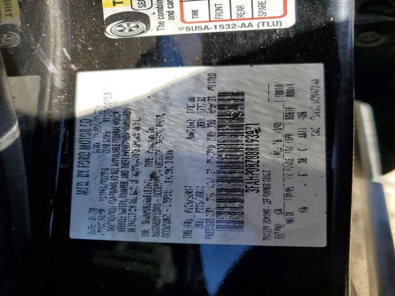 2008 Ford Fusion sel