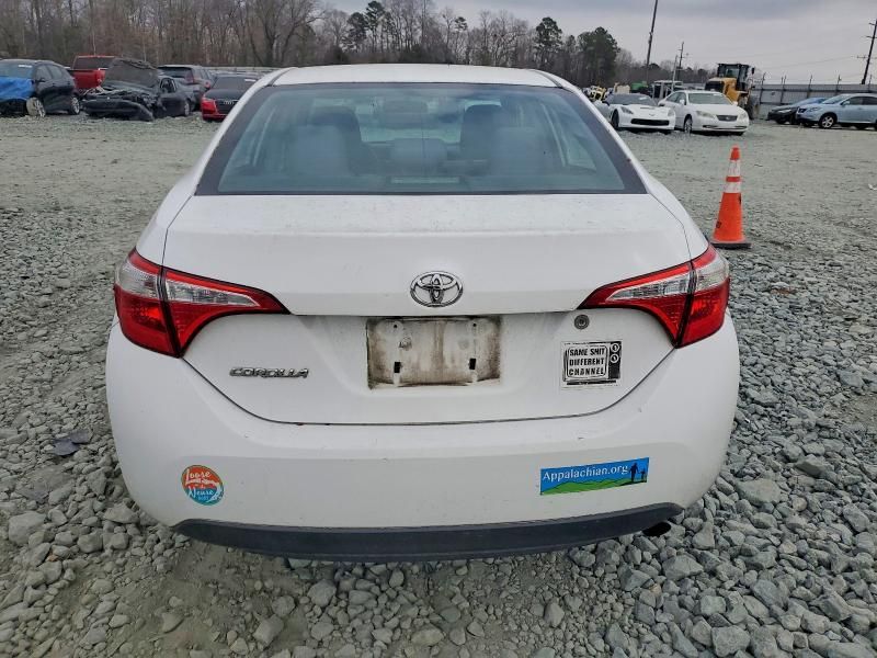 2016 Toyota Corolla l