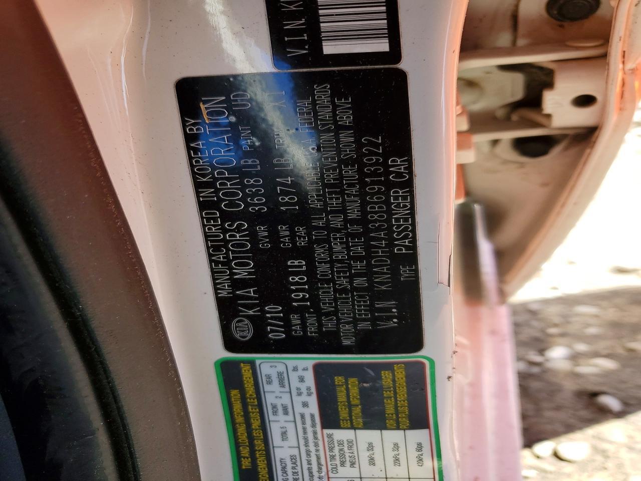 2011 KIA Rio Base