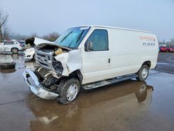 Salvage trucks for sale at Woodburn, OR auction: 2014 Ford E250 Utility / Service Van
