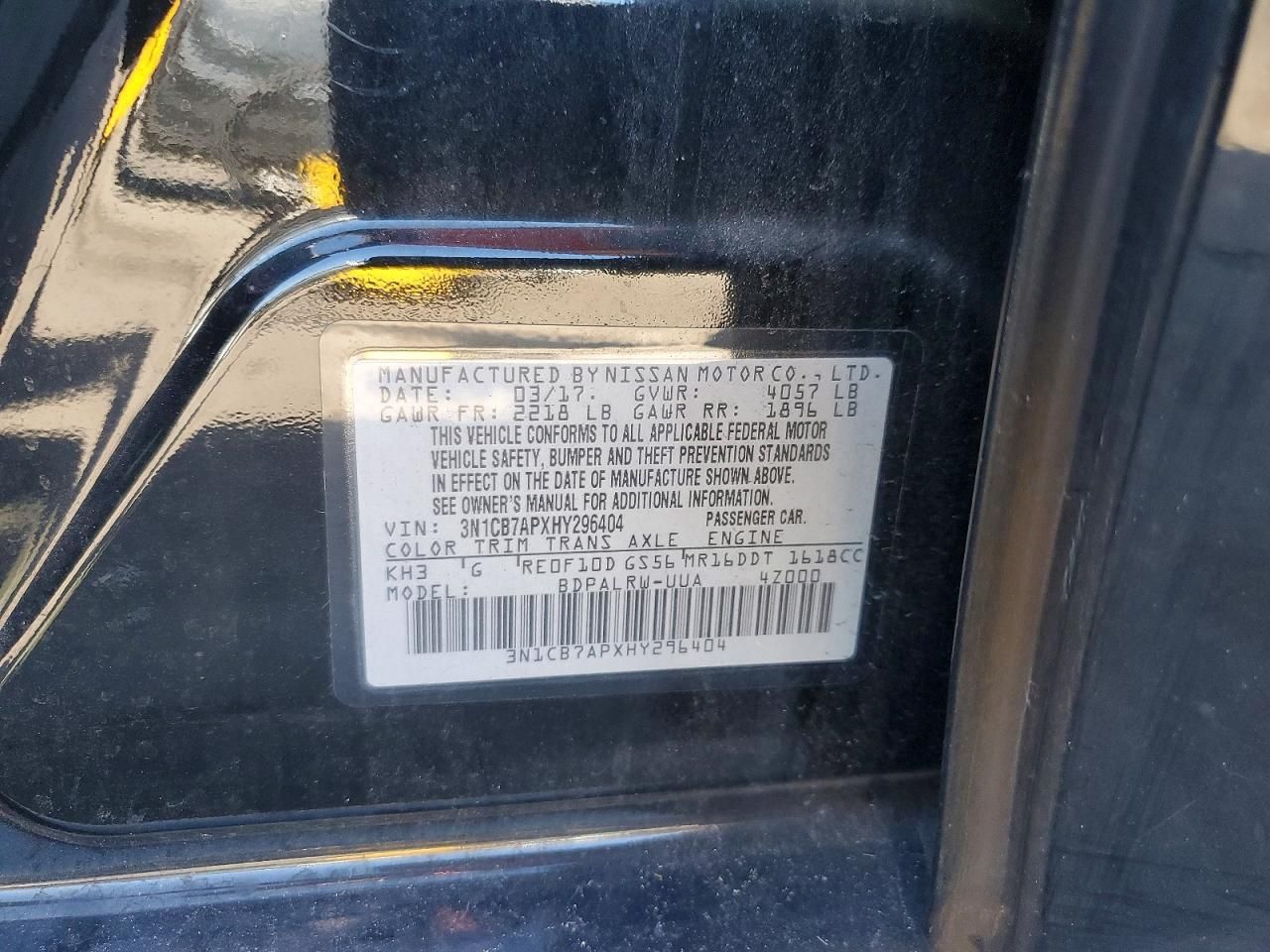 2017 Nissan Sentra sr Turbo