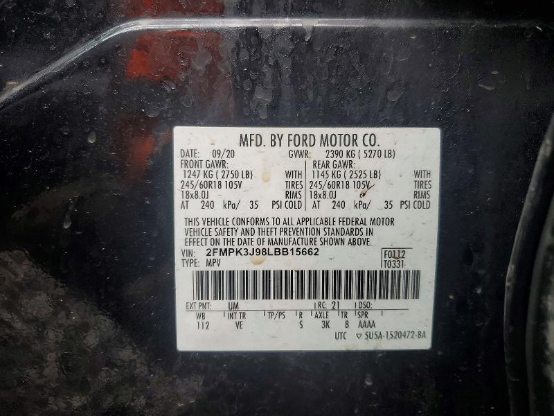 2020 Ford Edge sel