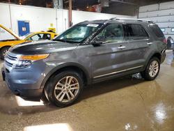Ford Explorer salvage cars for sale: 2015 Ford Explorer xlt