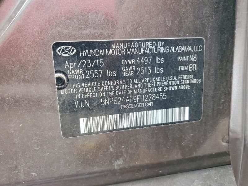 2015 Hyundai Sonata se