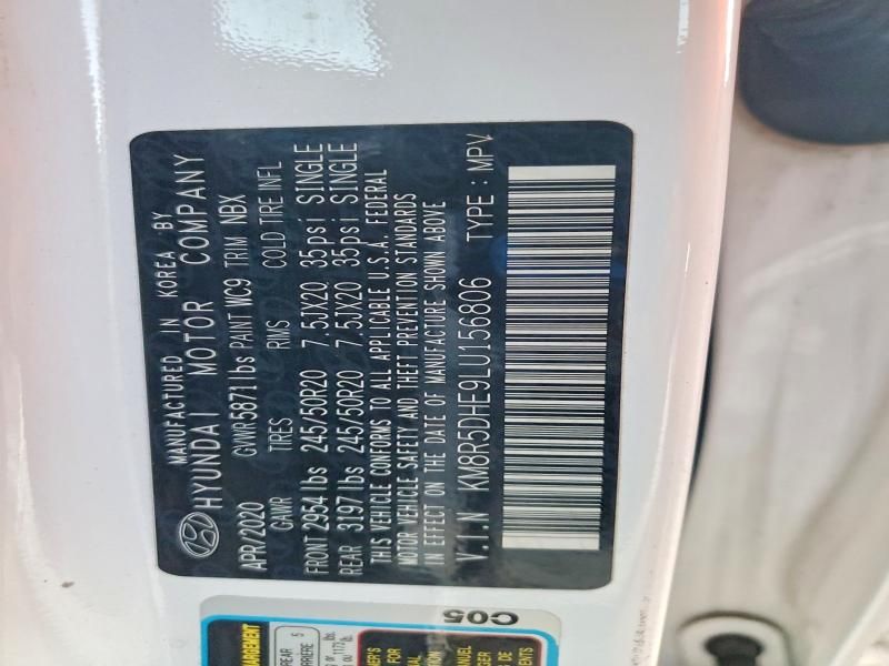 2020 Hyundai Palisade Limited