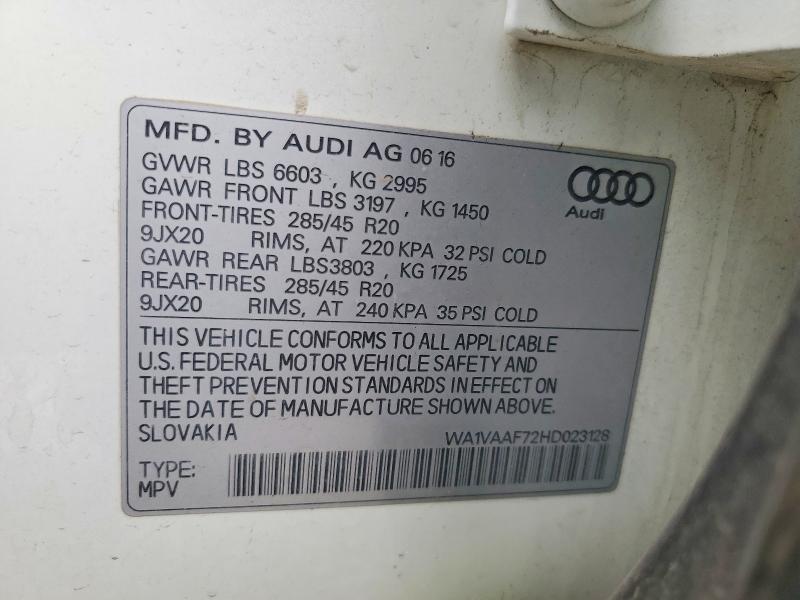 2017 Audi Q7 Prestige