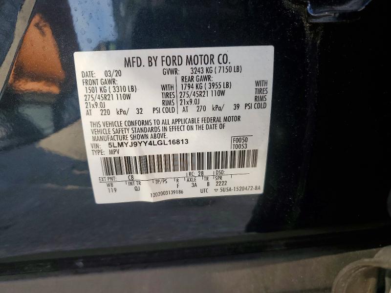 2020 Lincoln Aviator Black Label Grand Touring