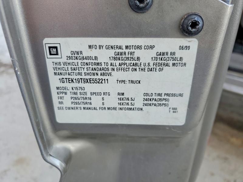 1999 GMC New Sierra K1500