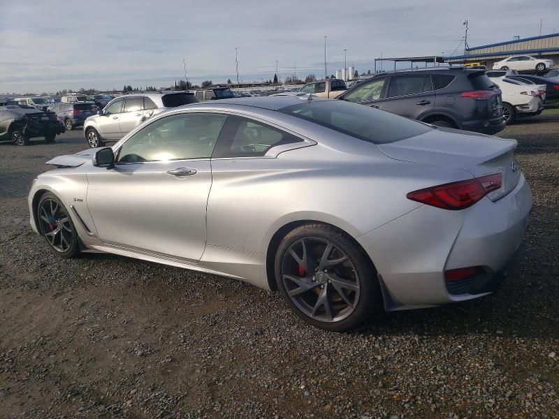 2017 Infiniti Q60 red Sport 400