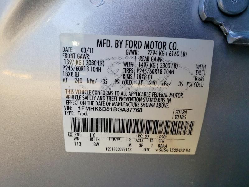 2011 Ford Explorer xlt