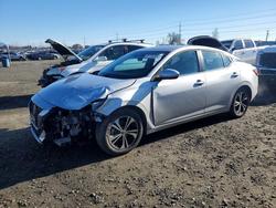 Nissan Vehiculos salvage en venta: 2021 Nissan Sentra sv