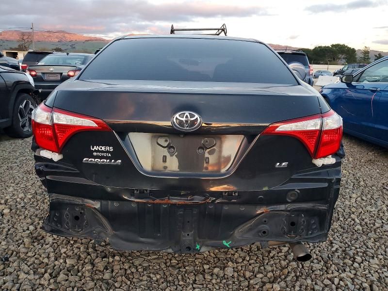 2015 Toyota Corolla l