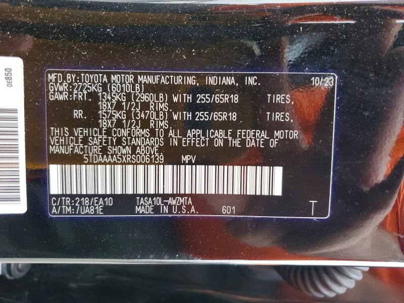 2024 Toyota Grand Highlander xle