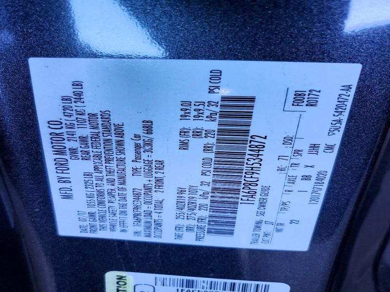 2017 Ford Mustang gt