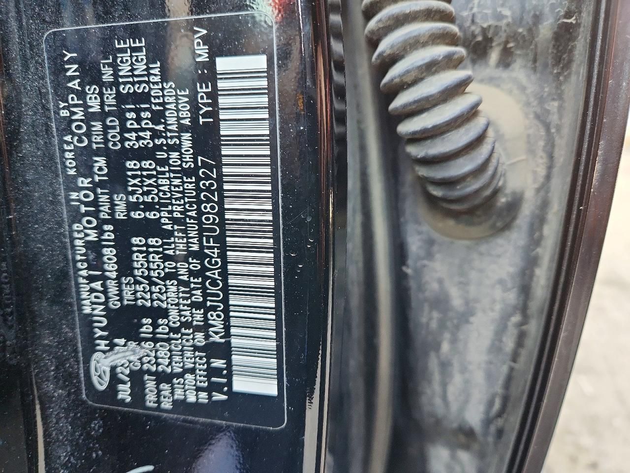 2015 Hyundai Tucson Limited