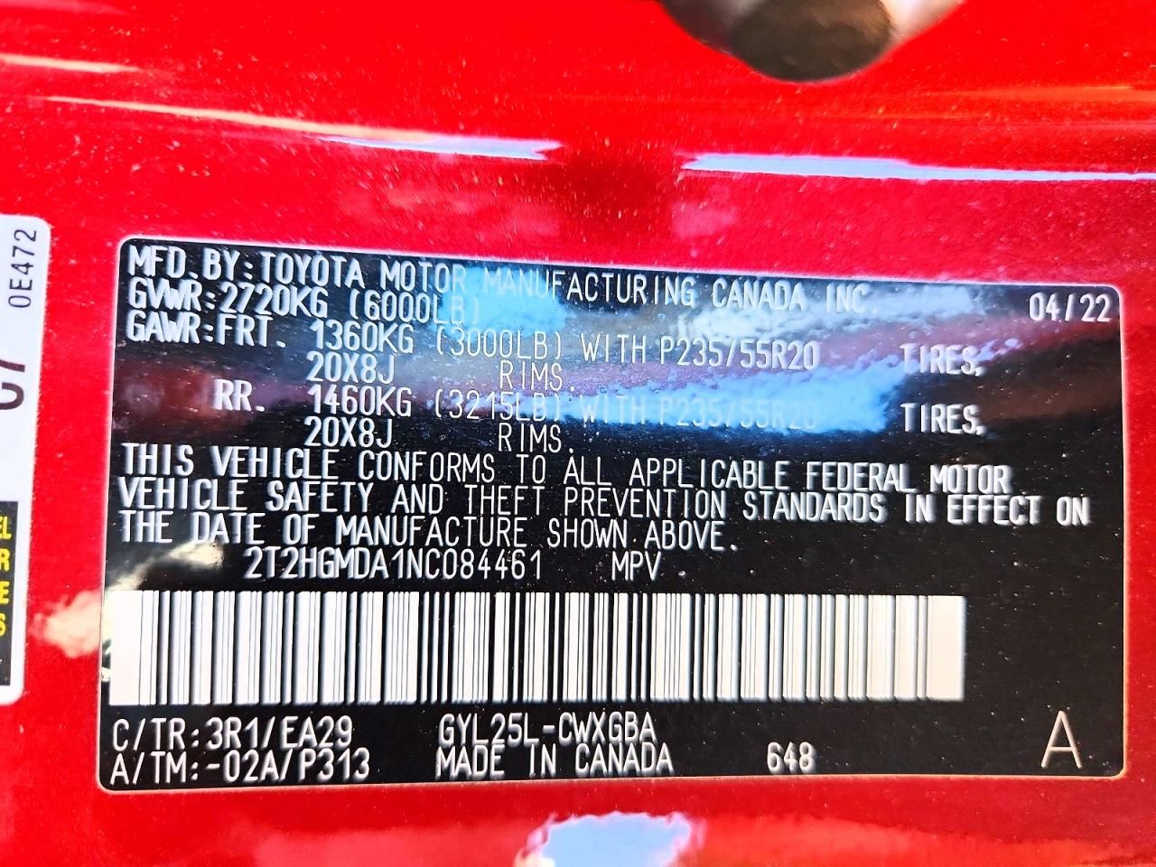 2022 Lexus Rx 450h Base