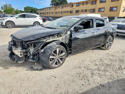 Nissan salvage cars for sale: 2020 Nissan Maxima s