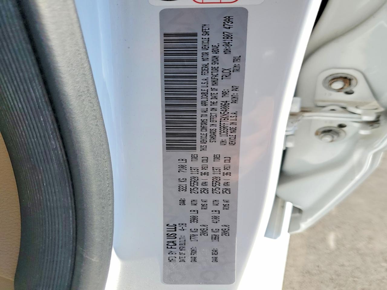 2019 Dodge Ram 1500 big Horn/lone Star