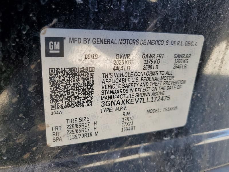 2020 Chevrolet Equinox lt