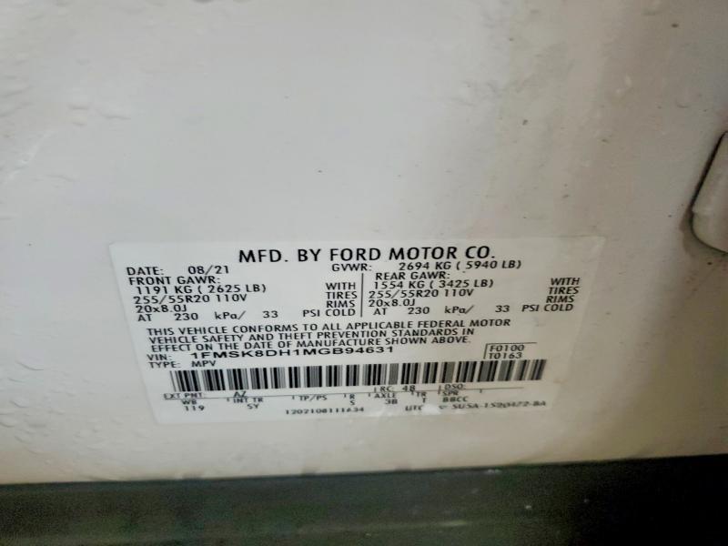 2021 Ford Explorer xlt
