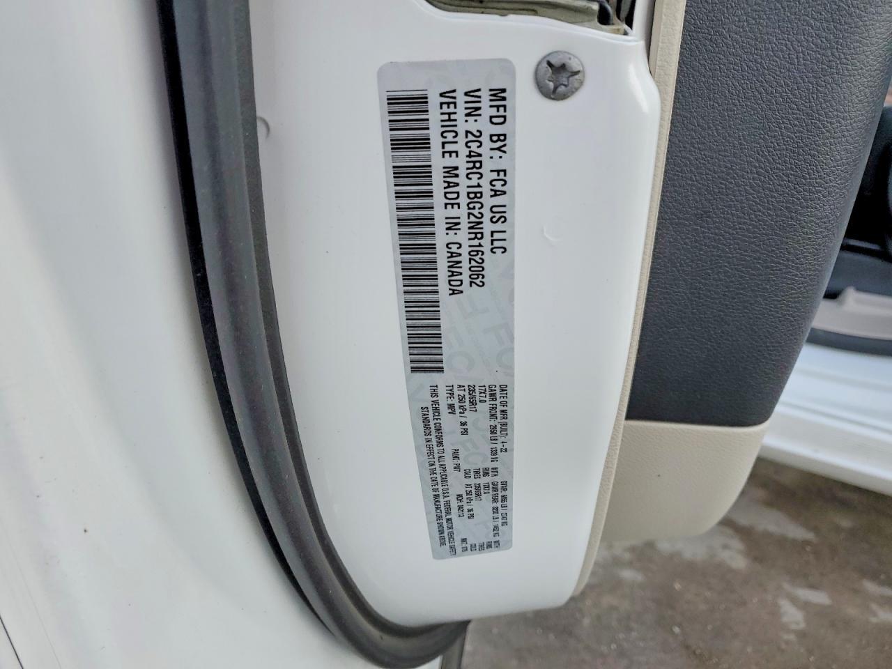 2022 Chrysler Pacifica Touring l