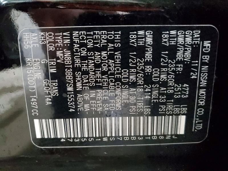 2025 Nissan Rogue sv